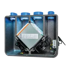 ET-255MF-P340-XC0 RenewAire ERVS - AERI Top Port ERV Foam Cab