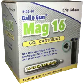 4179-16 Nu-Calgon CO2 Cartridges