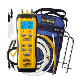 SDMN6 Fieldpiece Dual Port Manometer w/ Pressure Switch Tester