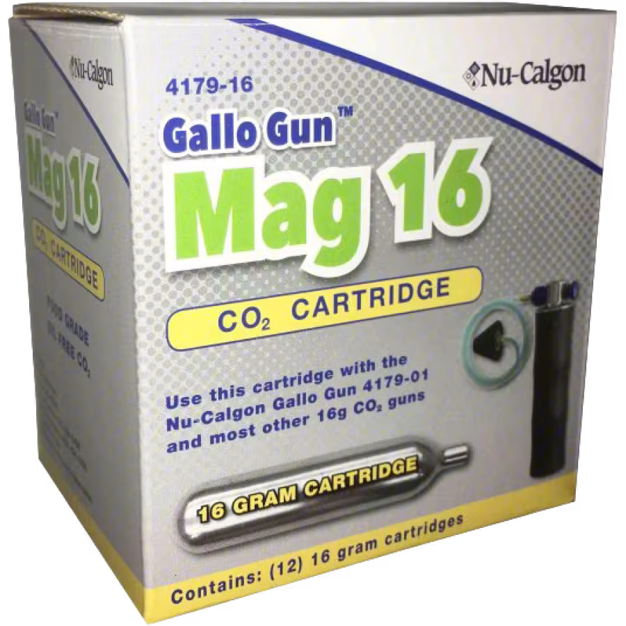 4179-16 Nu-Calgon CO2 Cartridges