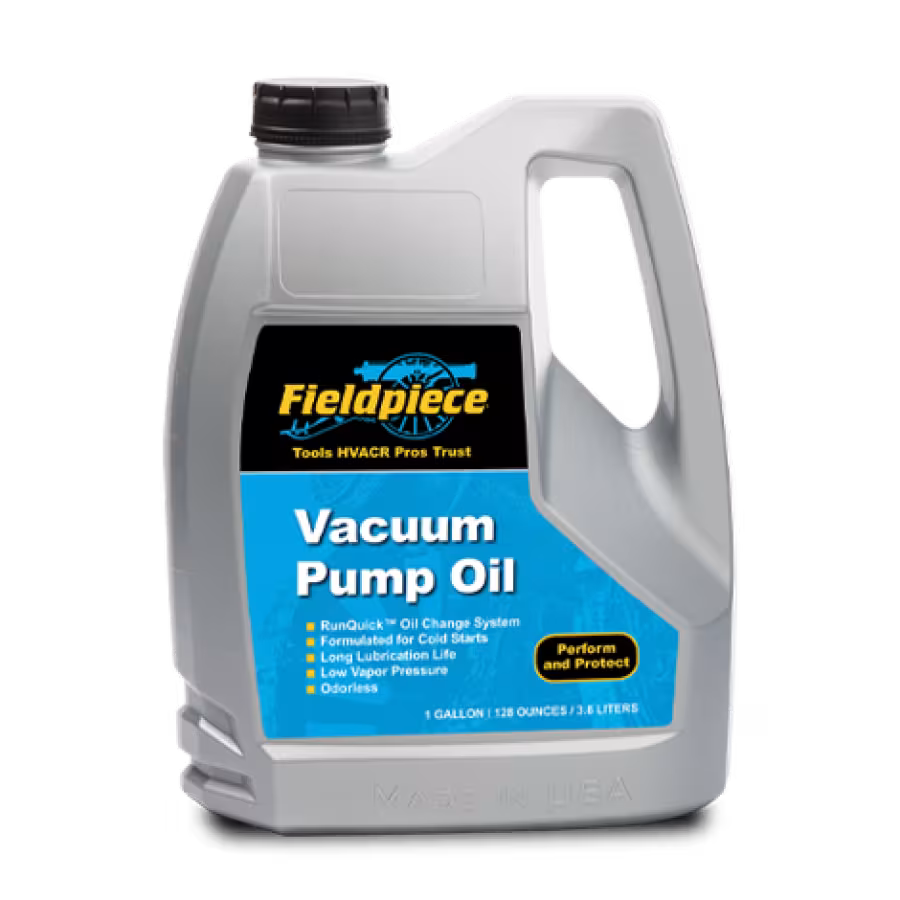 OIL128 Fieldpiece Vacuum Pump Oil 1 Gallon