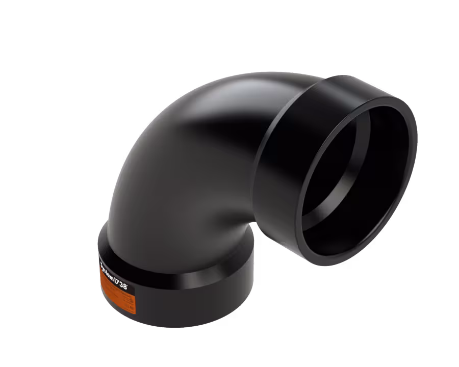 397022 IPEX PVC FGV - 90 Long Elbow