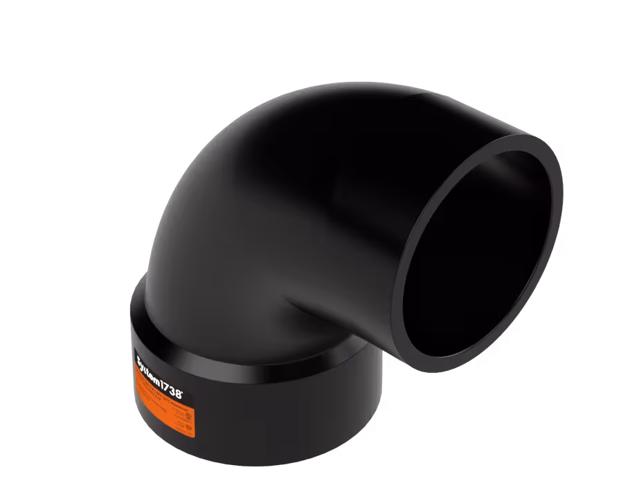 397232 & 397233 IPEX PVC FGV - 90 Street Elbow
