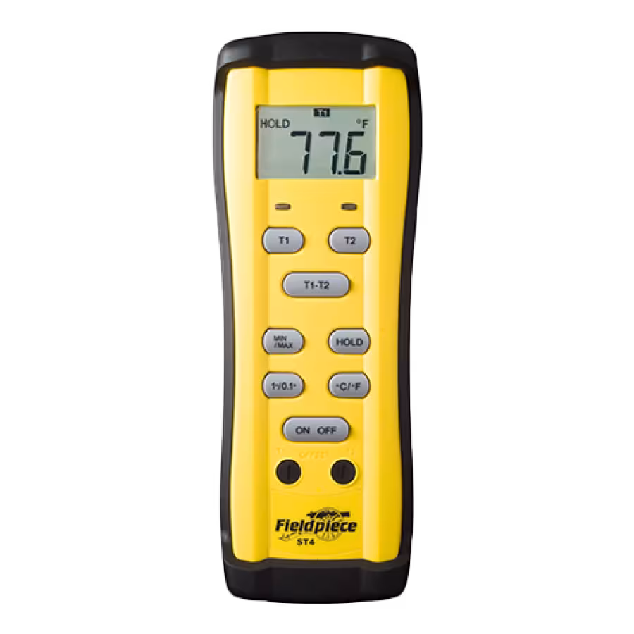 ST4 Fieldpiece Dual Temperature Meter Type K