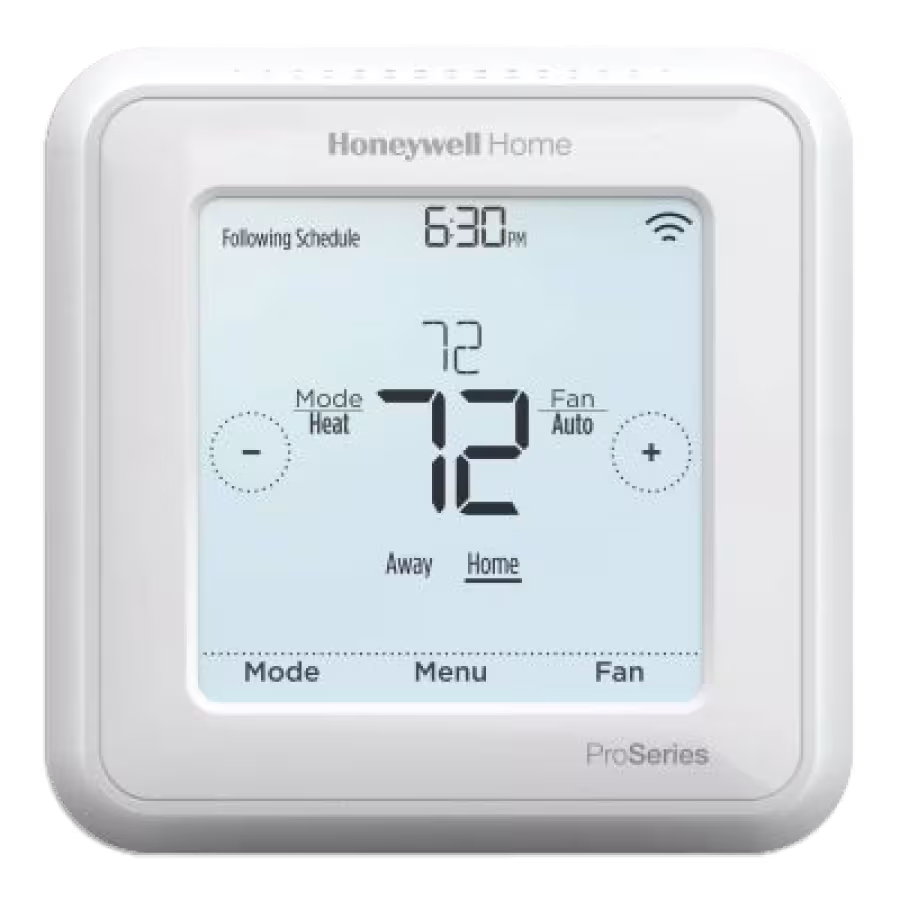 TH6320ZW2007 Honeywell Z-Wave T6 Pro Programmable Thermostat with SmartStart