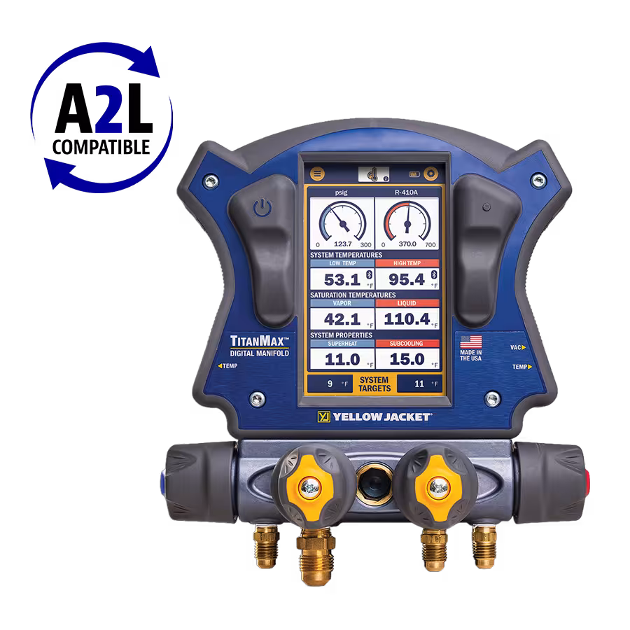 40881 Ritchie TitanMax Digital Manifold A2L Compatible